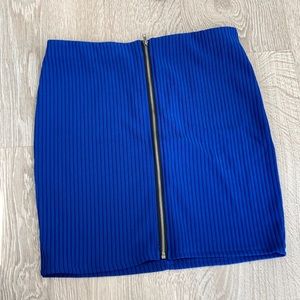 Blue Mini skirt